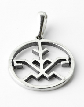 Silver pendant "Austras koks"